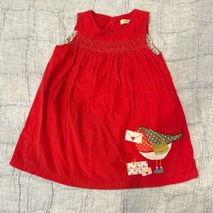 Baby Boden soft corduroy dress.  Excellent condition.  Like New.